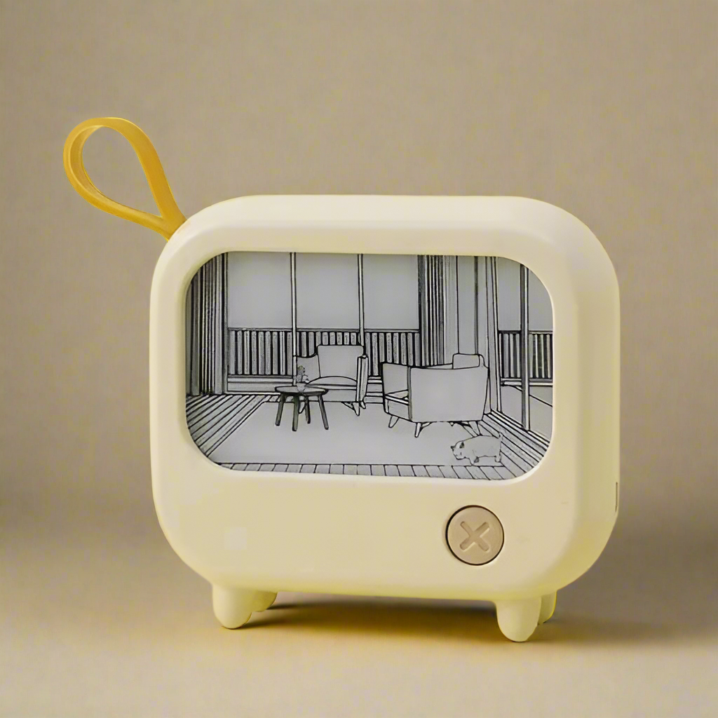 Aesthetic Golden Hour Scene Lamp