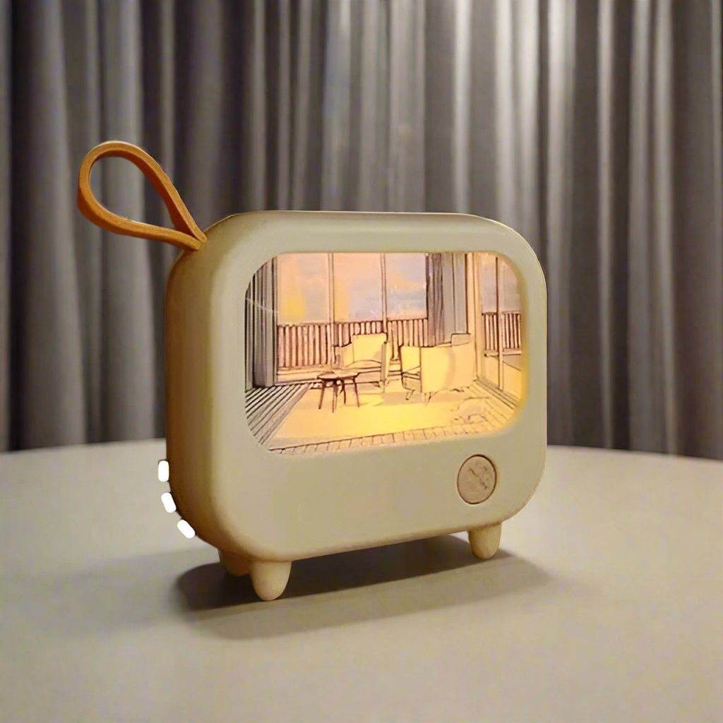 Aesthetic Golden Hour Scene Lamp