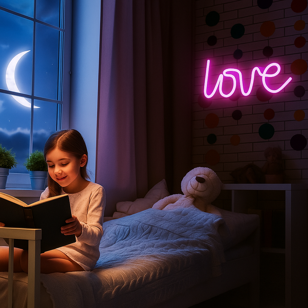 "Love" Neon Sign Light