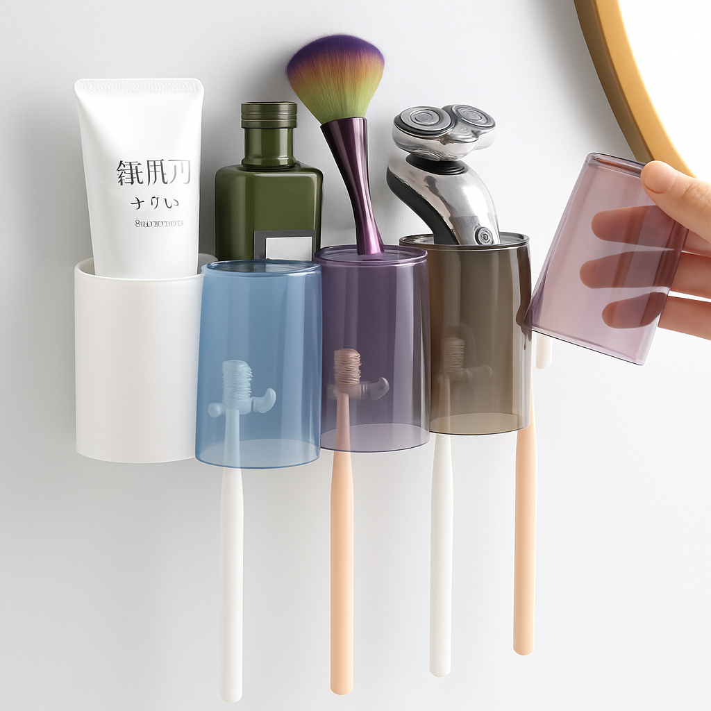 Luxurious Wall Toothbrush Holder