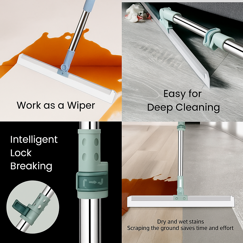 Extendable Window Floor Wiper