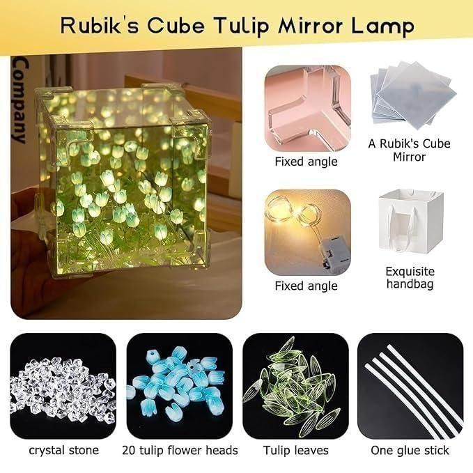 Garden Scene Mirror Lamp