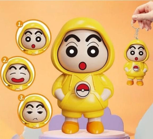 Sinchan Mood Changing Face Keychain